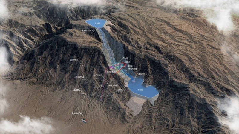 165.25亿元！新疆最大抽蓄电站正式开工