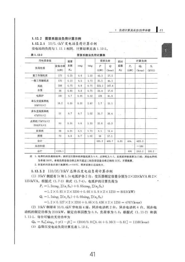 负荷计算与无功功率补偿全方位指南（从入门到精通）