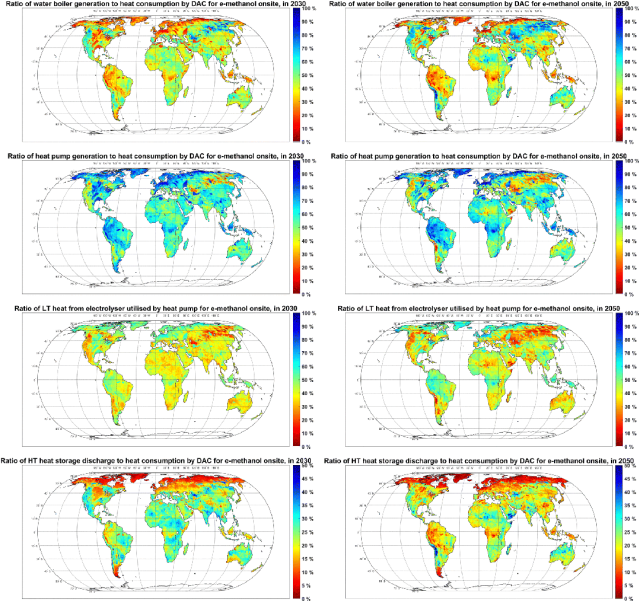 Energy & Enviro<i></i>nmental Science期刊论文分享：基于可变可再生能源电力的全球绿色甲醇生产潜力