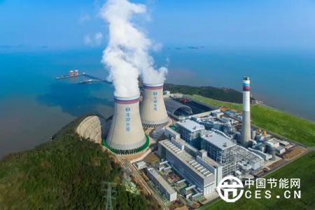 中国能建浙江火电承建的“海、陆、空的全方位超低排放电厂”高效运行